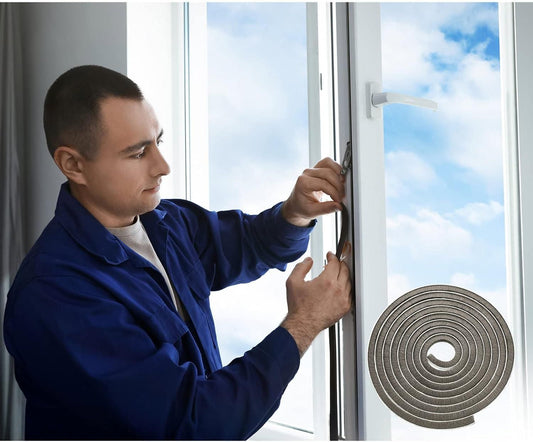 Self Adhesive Pile Weather Stripping  Tape (10 Meters)