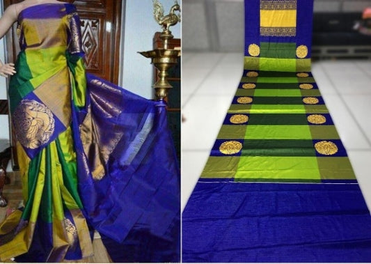 Satin Gota Printed Regular Saree