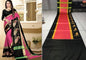 Satin Gota Printed Regular Saree